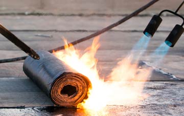 Balnakeil Craft Village asphalt flat roofing repairs