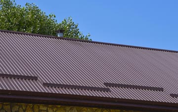 typical Balnakeil Craft Village corrugated roof uses