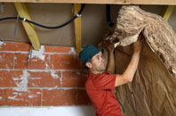 Balnakeil Craft Village tapered roof insulation